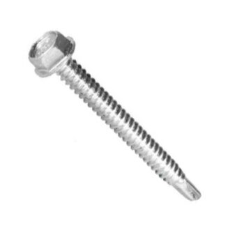 PIJA HEX P/BROCA INOX 1/4X2