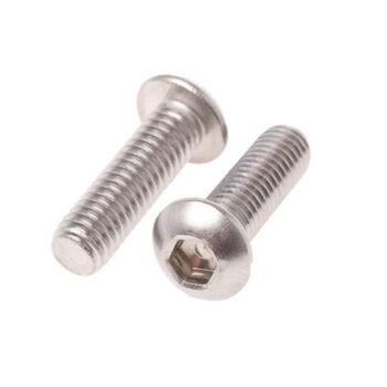 TORNILLO BOTON ALLEN MM INOX 8X50